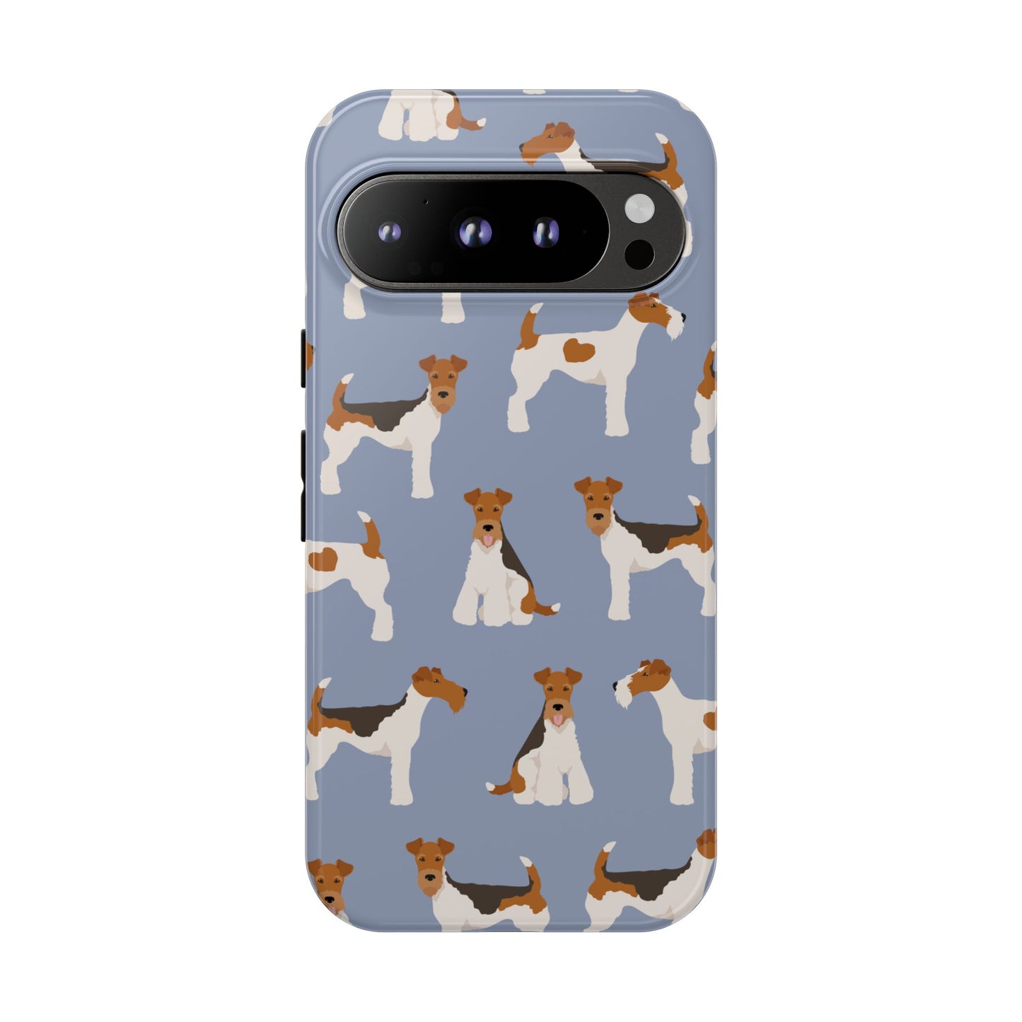 Wire Fox Terrier Lover Tough Case - Stylish Phone Case Featuring Playful Fox Terriers