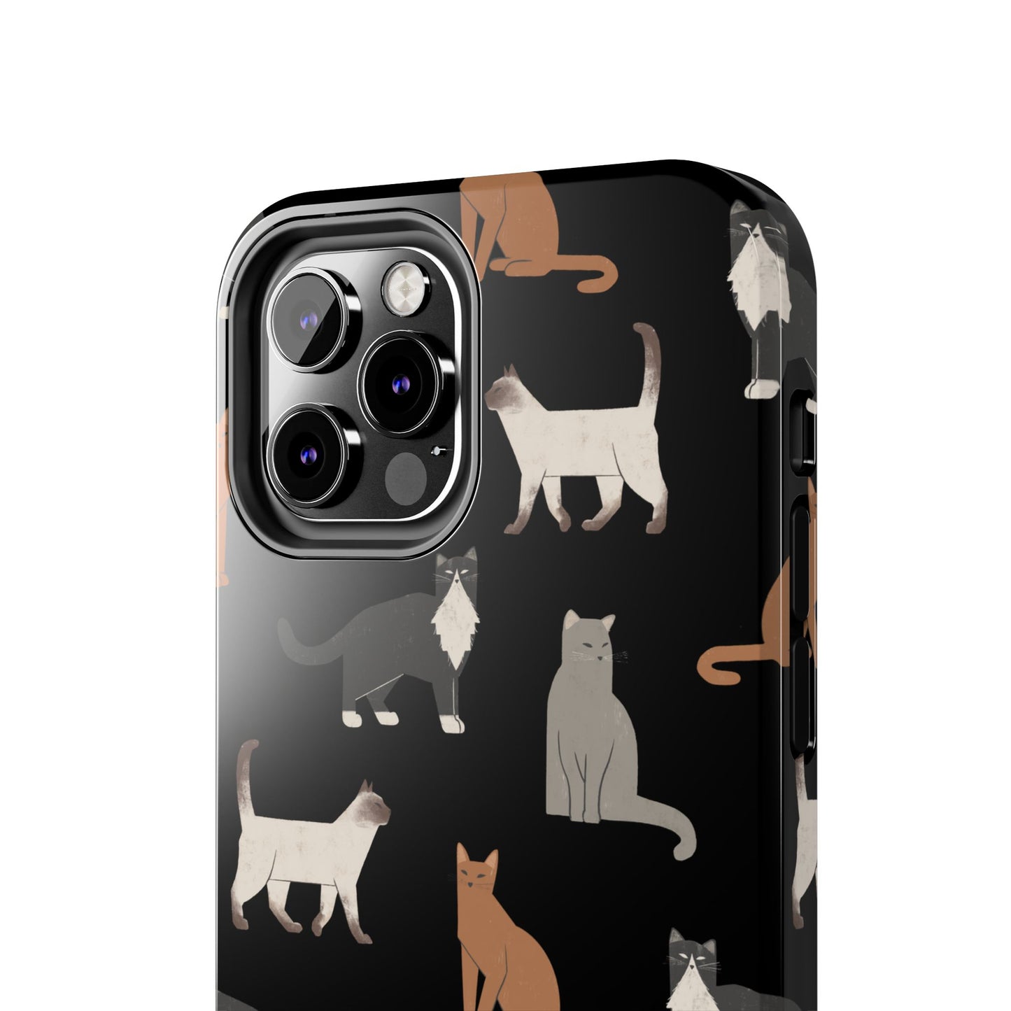 Cubist Cat Tough Phone Case - Stylish & Durable for Pet Fans