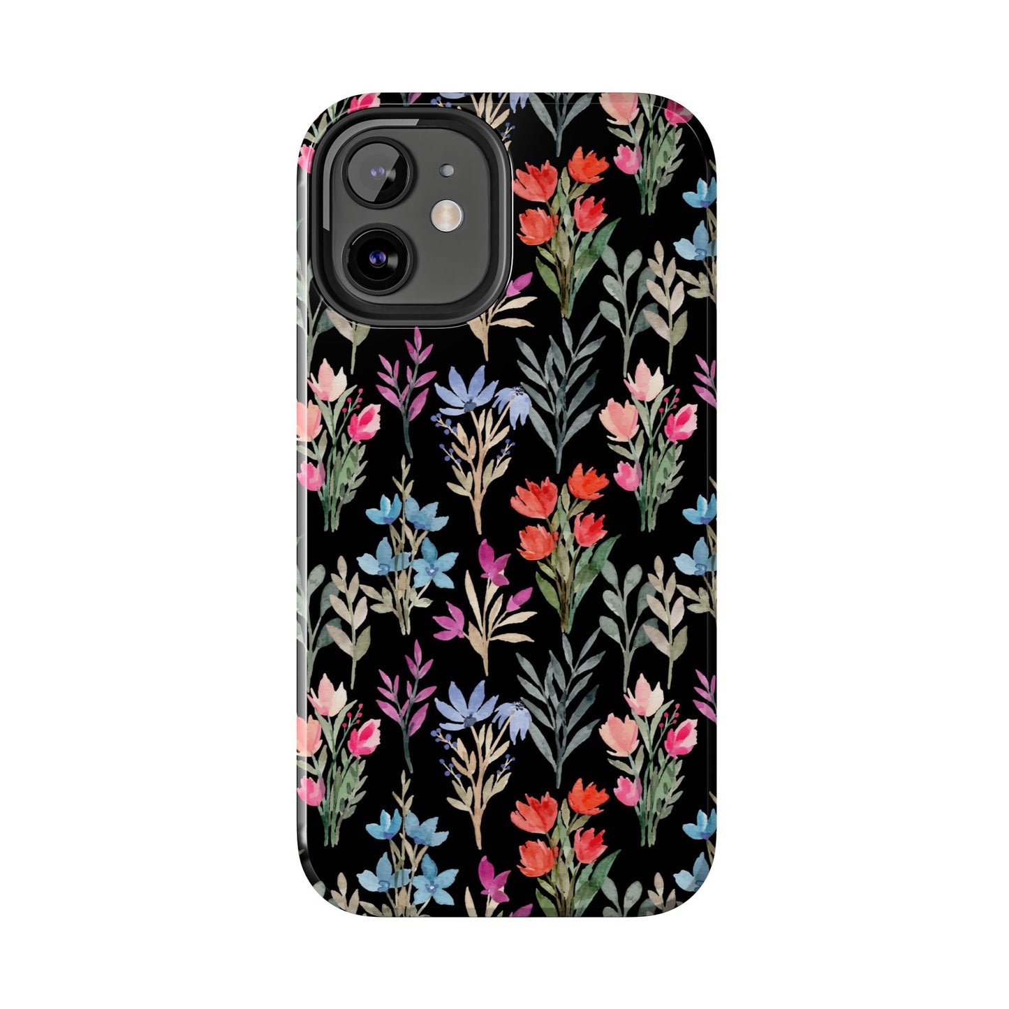 Floral Tough Phone Case - Durable Protection with Vibrant Botanical Design