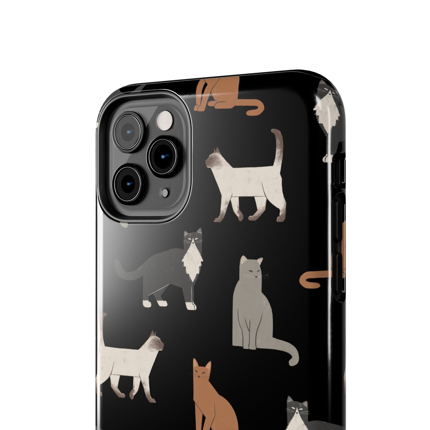 Cubist Cat Tough Phone Case - Stylish & Durable for Pet Fans
