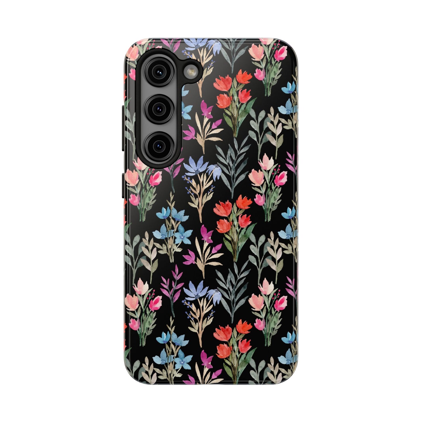 Floral Tough Phone Case - Durable Protection with Vibrant Botanical Design