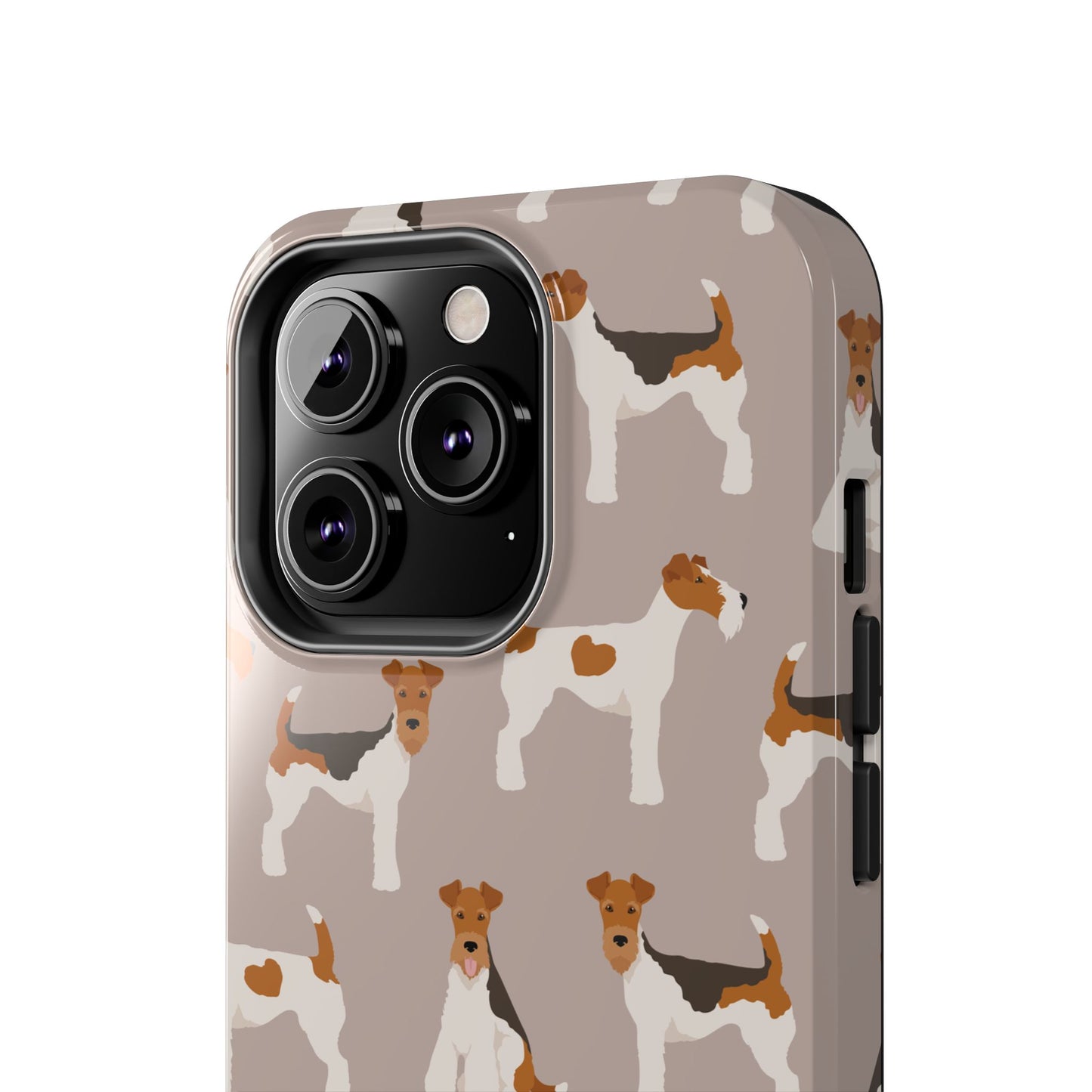 Cute Wire Fox Terrier Tough Phone Case - Durable and Stylish