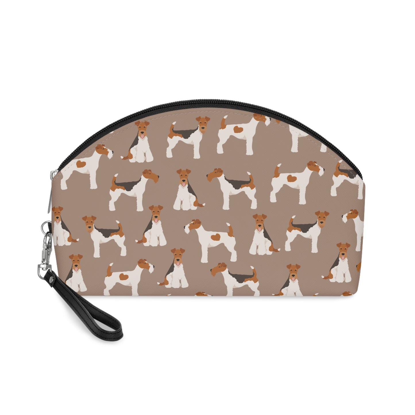 Wire Fox Terrier Lover's Makeup Bag - Cute Fox Terrier Design for Pet Lovers