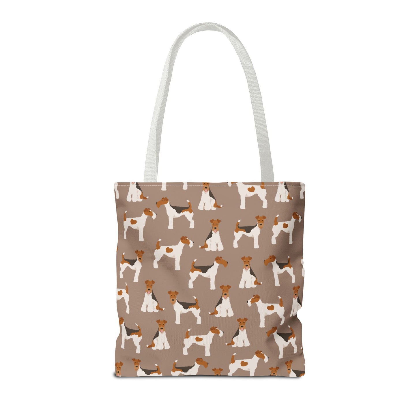 Wire Fox Terrier Dog Pattern Tote Bag - Perfect for Pet Lovers!