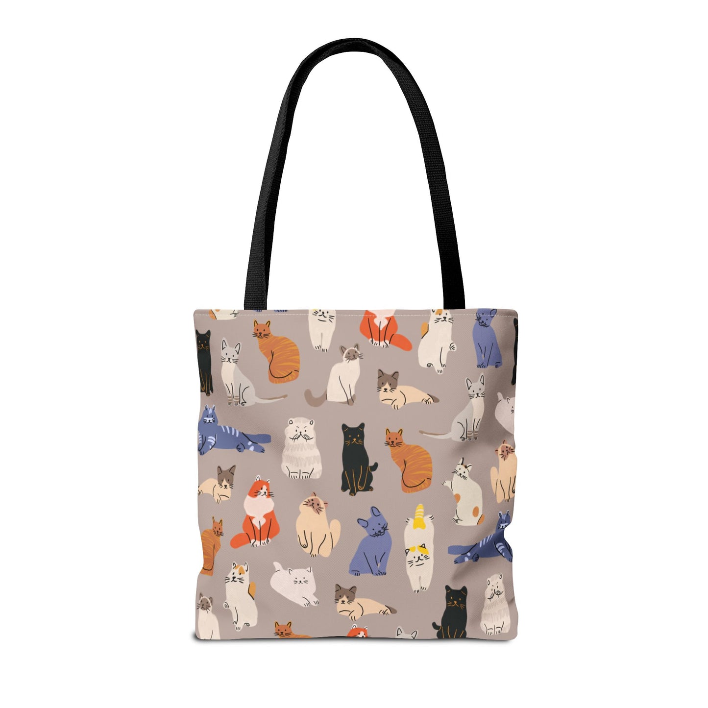 Cute Cat Pattern Tote Bag - Ideal for Pet Lovers and Everyday Use