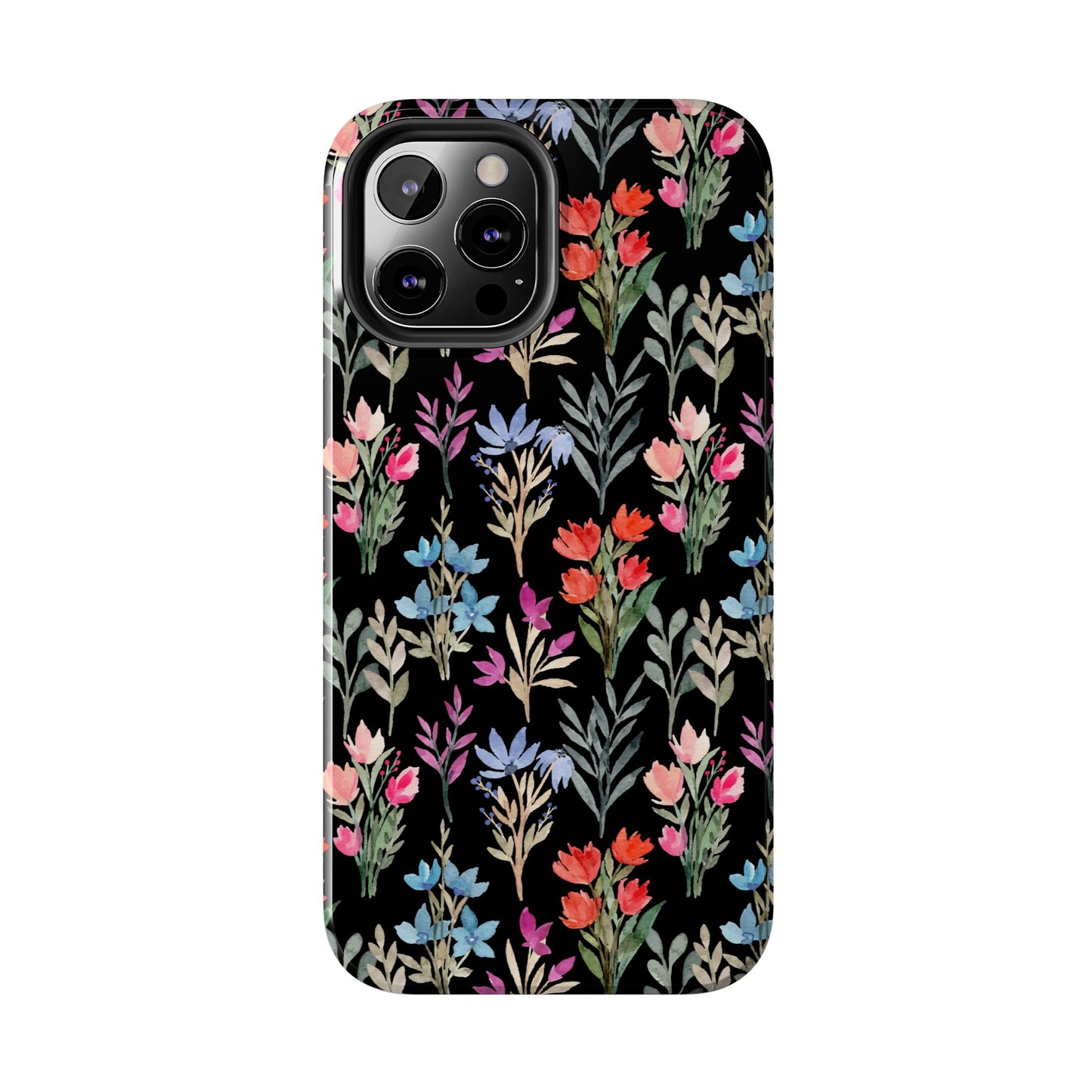 Floral Tough Phone Case - Durable Protection with Vibrant Botanical Design