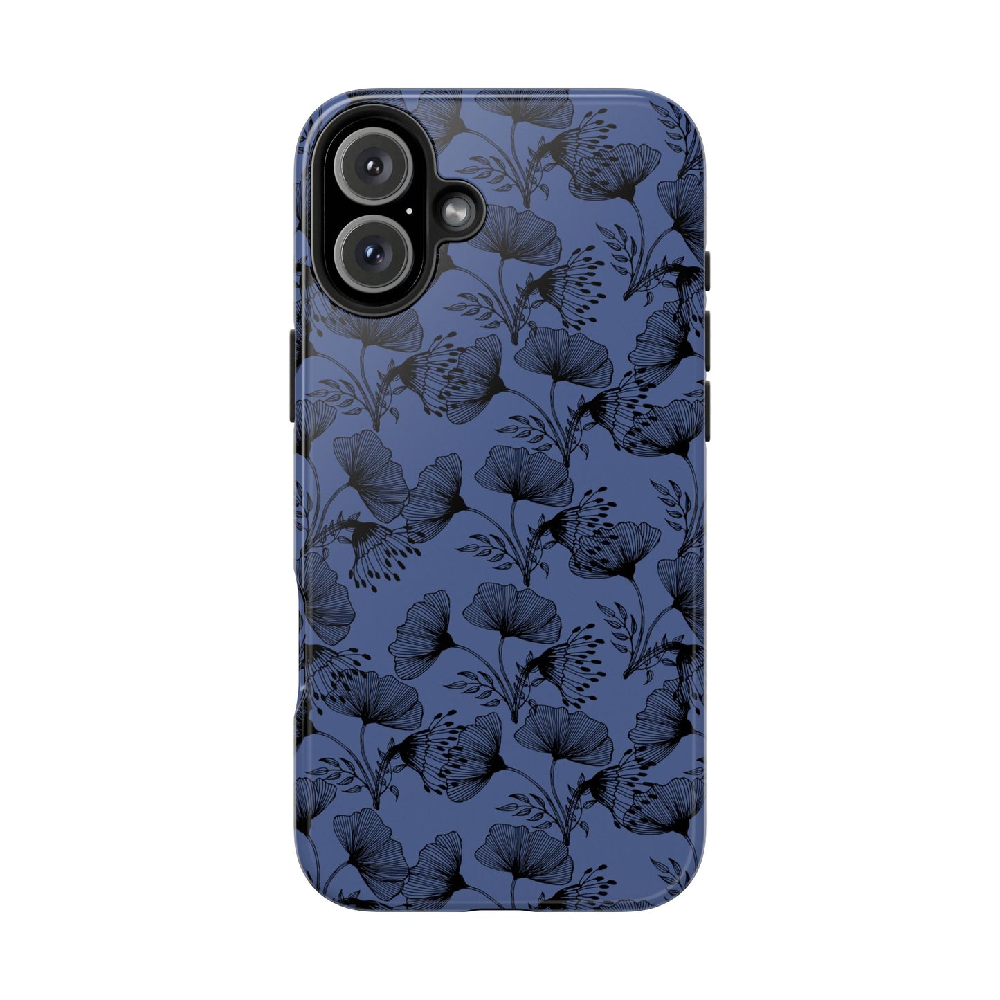 Ornate Floral Tough Phone Case - Durable Protection with Elegant Design