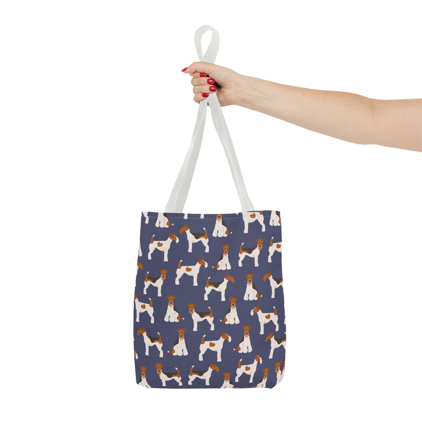 Wire Fox Terrier Dog Pattern Tote Bag - Perfect for Pet Lovers!