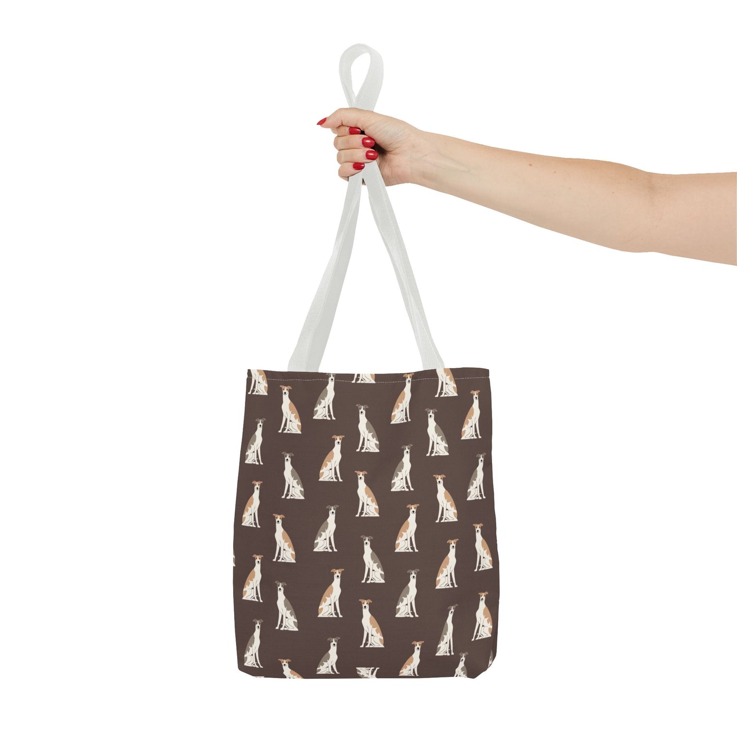 Grey Hound Dog Pattern Tote Bag - Perfect for Pet Lovers!