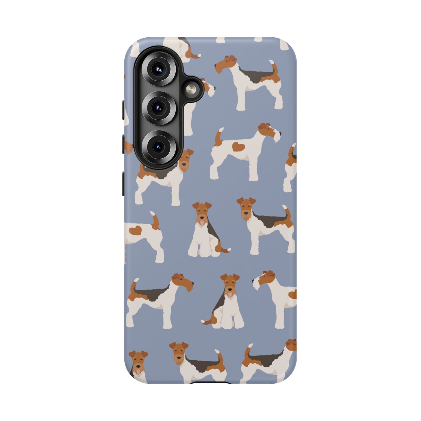 Wire Fox Terrier Lover Tough Case - Stylish Phone Case Featuring Playful Fox Terriers
