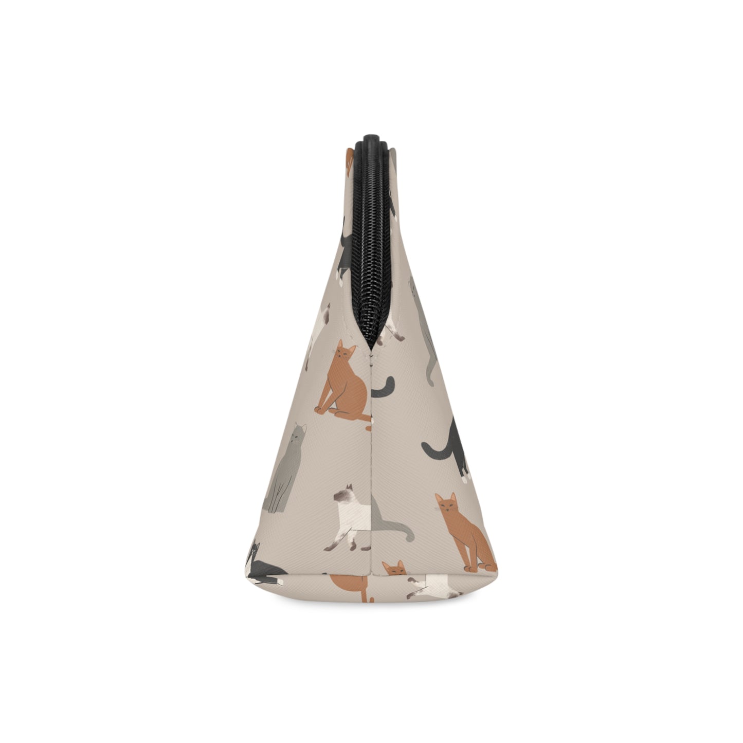 Adorable Cubist Cat-Themed Makeup Bag for Animal Lovers