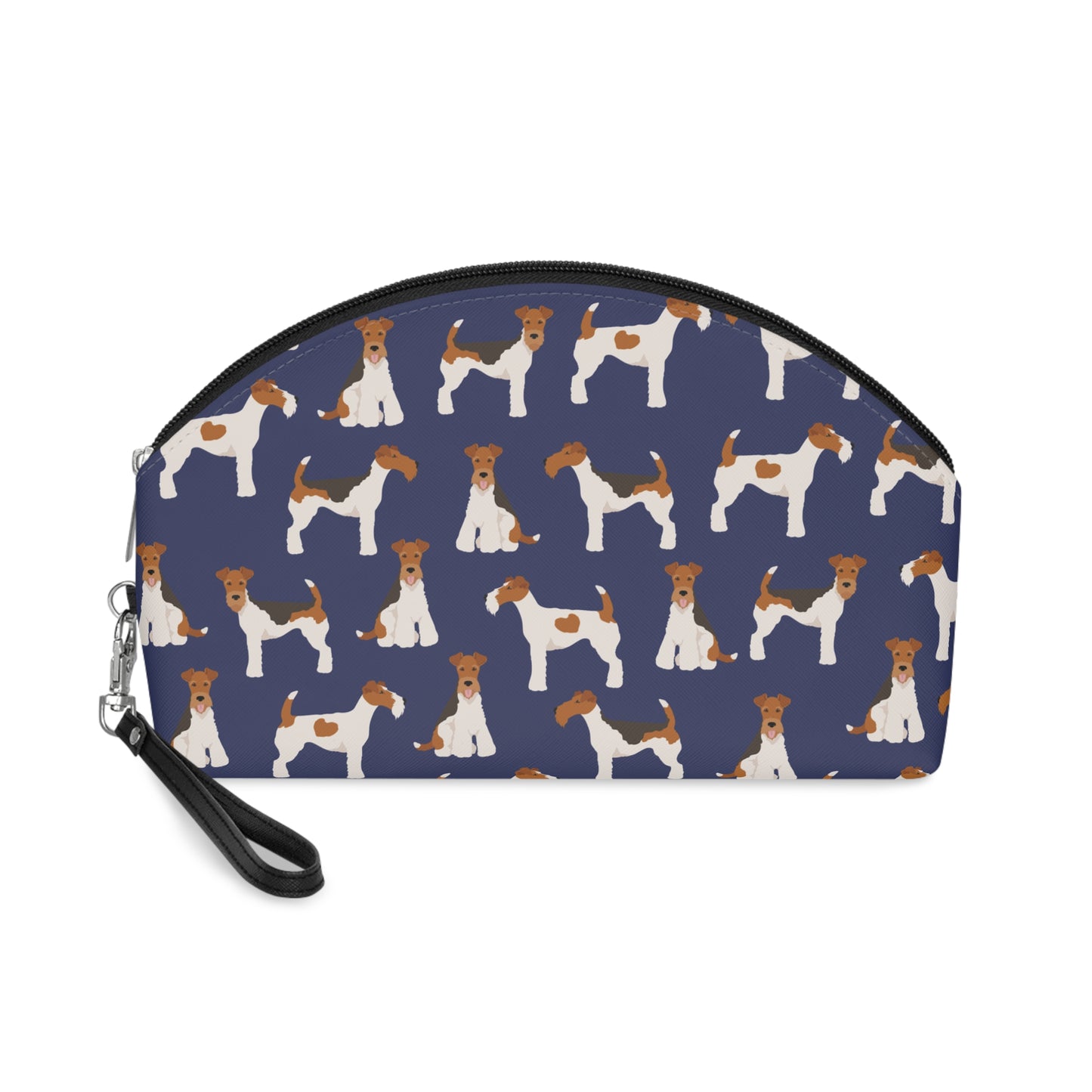 Wire Fox Terrier Lover's Makeup Bag - Cute Fox Terrier Design for Pet Lovers