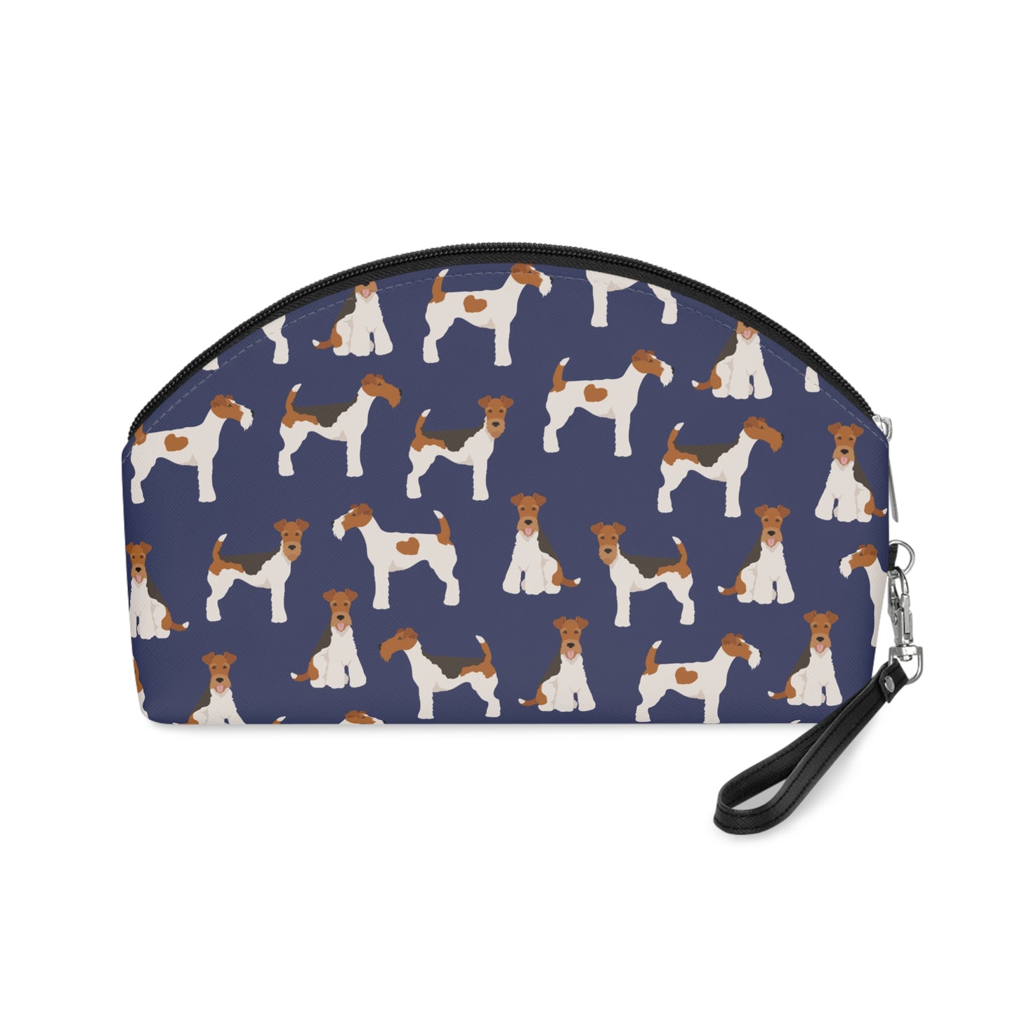 Wire Fox Terrier Lover's Makeup Bag - Cute Fox Terrier Design for Pet Lovers