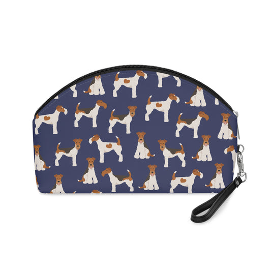 Wire Fox Terrier Lover's Makeup Bag - Cute Fox Terrier Design for Pet Lovers