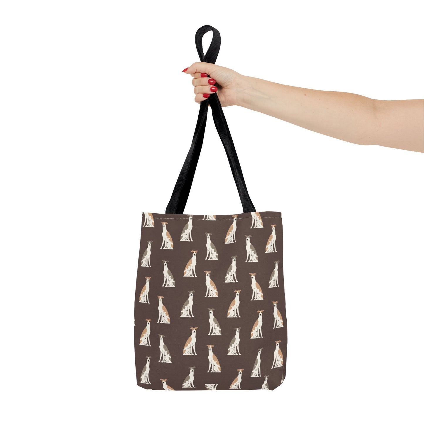 Grey Hound Dog Pattern Tote Bag - Perfect for Pet Lovers!