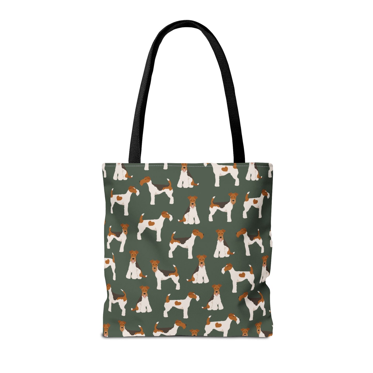 Wire Fox Terrier Dog Pattern Tote Bag - Perfect for Pet Lovers!